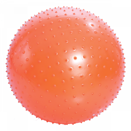 Мяч для занятий массажный, АВС, с насосом, 75 см, арт. М-175
